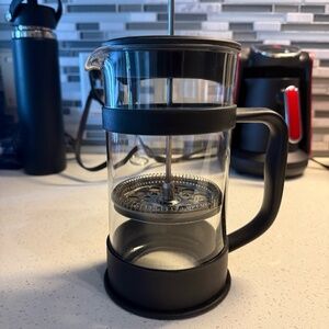 French Press + Hand Mixer